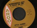 ETTA JAMES: Something's Got A Hold On Me / Charlie 45 Soul