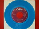 John Lennon * (JUST LIKE)  STARTING OVER * BLUE VINYL JUKE BOX 45 MINT   BEATLES