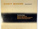 THE CHET BAKER SEXTET-DG FLAT EDGE PACIFIC JAZZ TEN INCH LP