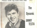 JIMMY TESTA--TEEN PICTURE SLEEVE ONLY--(YEH, YEH -NO,NO )---PS--PIC--SLV