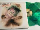 DAVID BOWIE 1 OUTSIDE 2 x BLUE & GREEN COLOURED VINYL LP FRIDAY MUSIC
