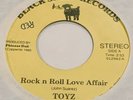 RARE PRIVATE HARD ROCK 45 Rock n Roll Love Affair on BLACK SHEEP   TOYZ VG+
