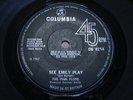 PINK FLOYD   See Emily Play   NR MINT   1967 UK COLUMBIA DB 8214   Psych Beat Da