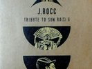 j rocc sun ra tribute hand screen printed Funky President edit  mo wax  j dilla 