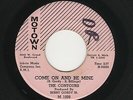 '61 Detroit R&B/DooWop CONTOURS Come On & Be Mine/Whole Lotta Woman MOTOWN HEAR