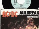 AC/DC - JAILBREAK  - PROMO 45 WPS - GREAT SHAPE