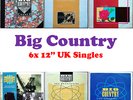 6x12” Singles Big Country Chance East Of Eden Just Shadow Great Thing Teacher +1