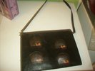BEATLES-Very Old Handbag Purse with John, Paul, George & Ringo HARD DAY'S NIGHT