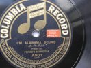 Prince's Orchestra 78rpm Single 10inch Columbia Records #A-901 I'm Alabama Bound