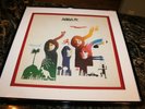 ABBA*, The Album USA Framed LP Take a Chance on Me/The Name of the Game/Eagle