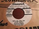 Bluesy Doo Wop / ZILLA MAYS / Blues Caravan / BOY FRIENDS Why Do You Cry VG+ DJ