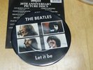 THE BEATLES 7'' PICTURE DISC LET IT BE 20th ANNIVERSARY
