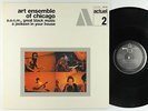 Art Ensemble Of Chicago - A Jackson In Your House LP - BYG Actuel France