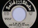Northern Soul 45 JOHNNY BARTEL If This Isn't Love SOLID STATE promo HEAR