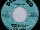 Northern Soul 45 KURT HARRIS Emperor Of My Baby's Heart DIAMOND HEAR