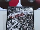 No Warning - Ill Blood Lp Red Blood Shit Brown Split Bridge Nine American Night
