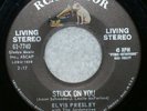 ELVIS PRESLEY Stuck On You & Fame And Fortune RCA Victor 1960 LIVING STEREO 45