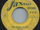 MEGA-RARE  ROCKABILLY 45 = jIMMIE MARTIN COMBO - JAXON 501 -Red Bobby Socks