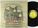 Johnson/Winding/Green - Trombone By Three LP - Prestige Mono DG RVG 446 W 50th