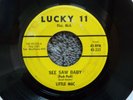 RARE FIND ..MICHIGAN GARAGE ROCK-LUCKY 11 RECORDS 223-LITTLE MAC-SEE SAW BABY-45