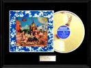 THE ROLLING STONES 3D SATANIC ALBUM LP GOLD METALIZED RECORD RARE NON RIAA AWARD