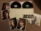THE BEATLES WHITE ALBUM VINYL FRENCH PRESSED UK RELEASE +  INSERTS & POSTER RARE