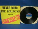 RECORD ALBUM SEX PISTOLS NEVER MIND THE BOLLOCKS