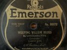 1919 Emerson Jazz 78rpm record, Louisiana Five,   Free US Ship