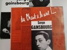 33 T LP 25cm SERGE GAINSBOURG DU CHANT A LA UNE AVEC ENVELOPPE PROMO ORIGINALE
