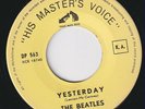 The BEATLES * Dizzy Miss Lizzy b/w Yesterday * DRC CONGO Rare 45 *