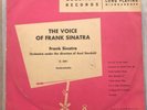 The Voice Of Frank Sinatra Columbia Records 10” Viynl Lp