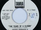 Northern Soul 45 SMOKEY ROBINSON/MIRACLES The Tears Of A Clown TAMLA promo HEAR