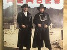 JOHNNY CASH AND WAYLON JENNINGS - HEROES RARE PROMO LP VINYL RECORD ALBUM EX