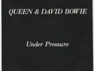 QUEEN & DAVID BOWIE – UNDER PRESSURE ELEKTRA – E-47235 W/PIC SLEEVE VINYL M-