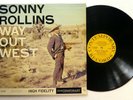 SONNY ROLLINS Way Out West LP Contemporary 3530 jazz ORIG. press Near-MINT LV 68