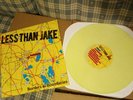 Less Than Jake- Borders And Boundaries Neon Green Color Vinyl Fat Wreck NOFX
