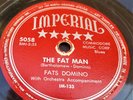 78rpm 1950s r&b ROCK N ROLL  FATS DOMINO- THE FAT MAN  Imperial  V+