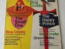 [ORSON WELLES] BING CROSBY   THE SMALL ONE & THE HAPPY PRINCE   1962 UK VINYL LP