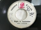 ROD TAYLOR / NIGHT IN SEPTEMBER REGGAE 45