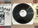 MOTORHEAD; ON PAROLE. 1979. SIGNED  VINYL LP BY RON MCGOVNEY w/ METALLICA FLYER