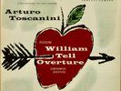 RCA LP: ROSSINI WILLIAM TELL OVERTURE / TOSCANINI / EARLY ANDY WARHOL COVER ART