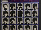 BEATLES: A Hard Day's Night LP (France/UK, late-'70s pressing, black/silver 'l