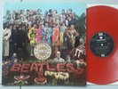 THE BEATLES  St peppers lonely hearts club band  FRENCH LP COLOURED RED VINYL NM