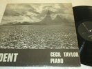 CECIL TAYLOR Indent LP EX- US UNIT CORE VINYL PRIVATE PRESS FREE JAZZ RARE