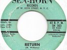 MAURICE WILLIAMS Return/My Baby's Gone on Sea-Horn northern soul 45 HEAR