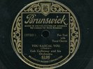 78tk-Jazz-BRUNSWICK 6196-Cab Calloway (You Rascal You/Bugle Call Rag)