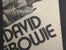 David Bowie rare Pre-release promo italian  booklet aladdin sane 1973