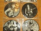 METALLICA INTERVIEW PICTURE DISC 45s Set of 4 BAKTABAK BAKPAK UK IMPORT