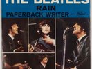 THE BEATLES: Rain / Paperback Writer US Capitol 5651 45 PS HEAR
