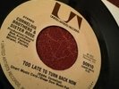Too Late To Turn Back Now by Cornelius Brothers & Sister Rose  Northern Soul